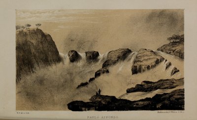 Paulo Affonso, acquerello di Robert Elwes (1819-1878), un giovane gentiluomo britannico benestante di Norfolk da Robert Elwes